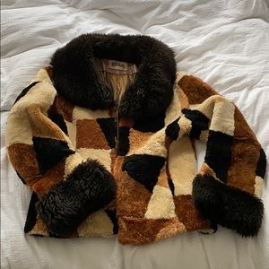 Vintage shearling jacket
